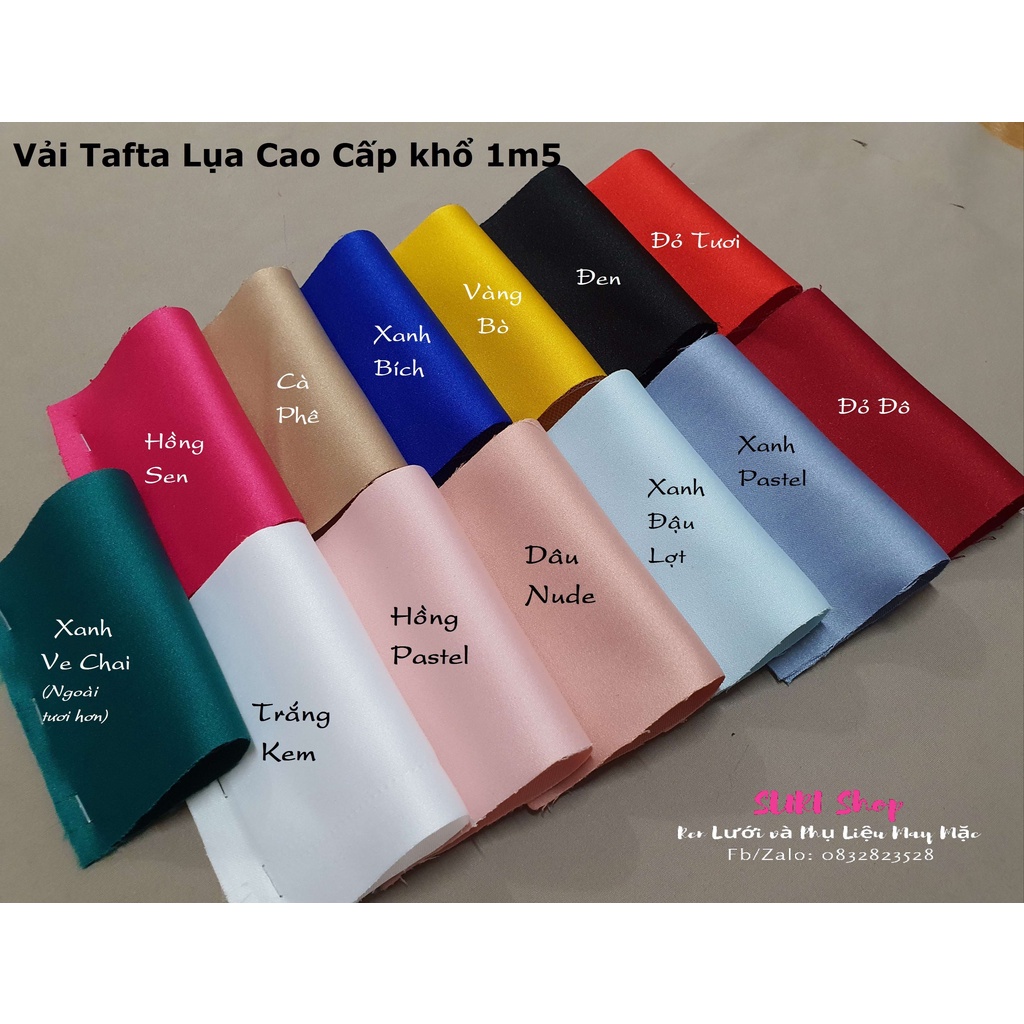 VẢI TAFTA LỤA CAO CẤP