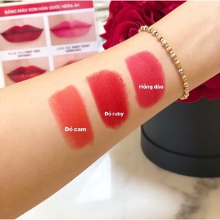 Son siêu lì mềm mịn chống thâm môi Hera A+