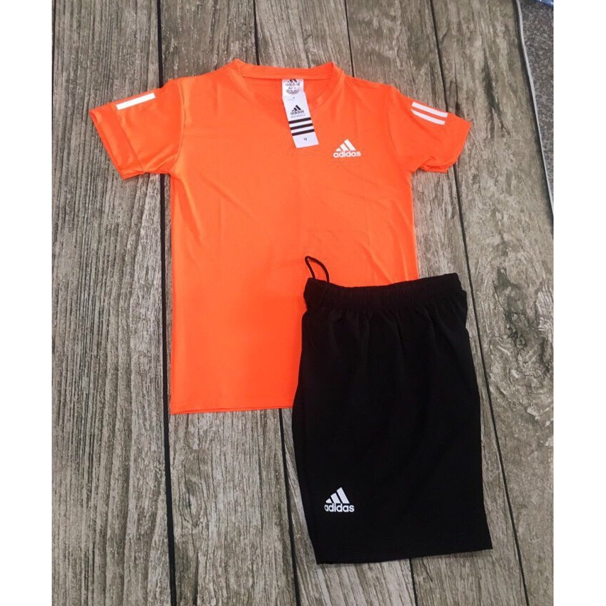 Set Bộ Thể Thao 2 Món Quần Shorts + Áo Nam Nữ Unisex Chất Vải Thun Adida MSA013TH
