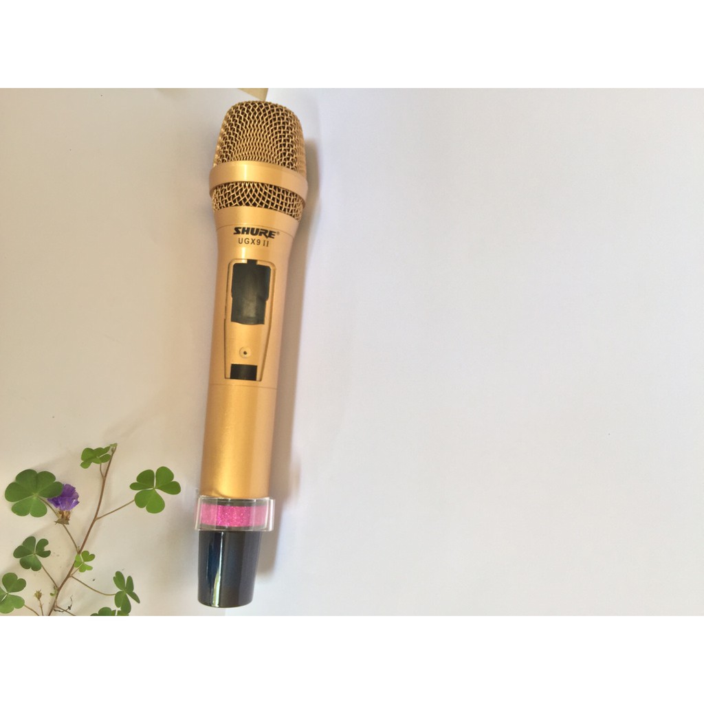 Vỏ tay mic ugx9ii có chụp lưới - vỏ mic shure UGX9II mới đẹp