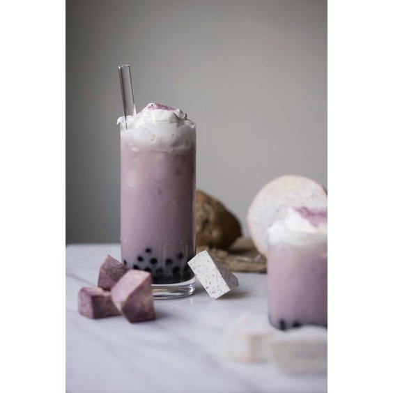 Bột Trà Sữa Khoai Môn BENUSCream Túi 1kg, bột trà sữa pha sẵn thơm ngon tiện lợi - Nguyên Liệu Trà Sữa CRICKET