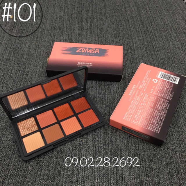 PHẤN MẮT - BẢNG MÀU MẮT ZUMBA HOLDLIVE 8 MÀU | BigBuy360 - bigbuy360.vn