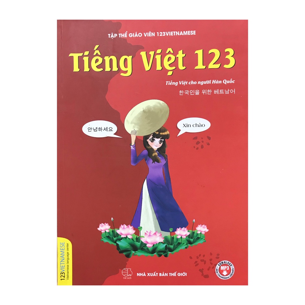 Sách - Tiếng Việt 123 : Tiếng Việt cho người Hàn Quốc