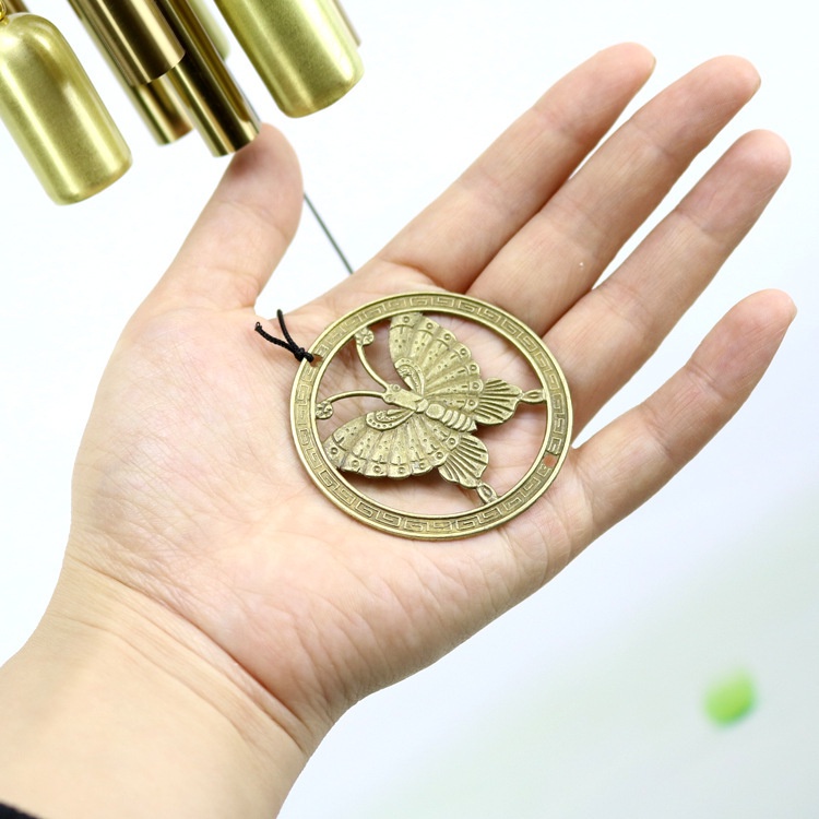 Chuông gió bằng đồng cỡ lớn độc đáo dùng trang trí nhà cửa