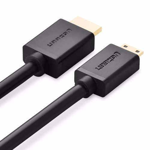 [Mã ELHACE giảm 4% đơn 300K] Cáp Chuyển Mini HDMI sang HDMI Ugreen 10195 Dài 1m - Hàng Chính Hãng