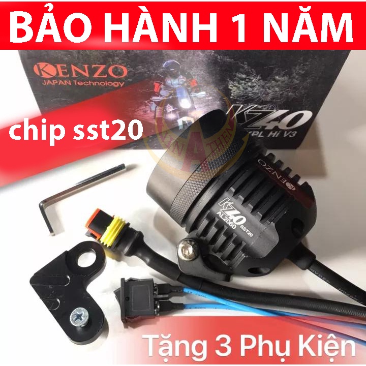 Đèn Trợ Sáng KZ40 Chip SST20 Loại F1