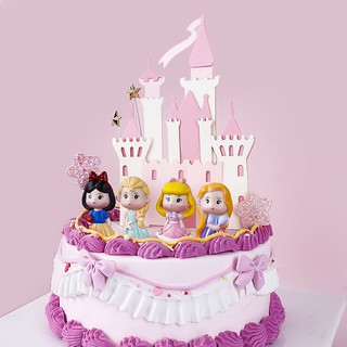 Trang trí công chúa chibi cực xinh_Phụ kiện trang trí bánh sinh nhật