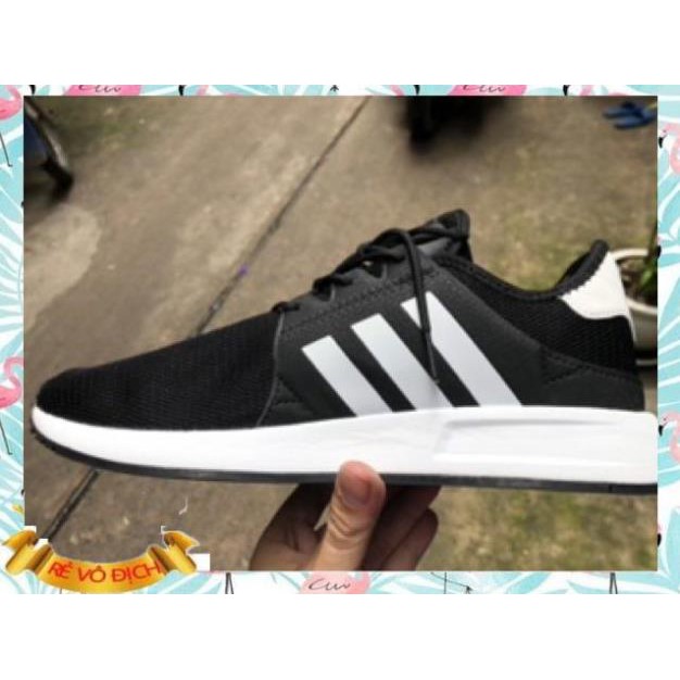 (Giá sỉ)  HÀNG XỊN GIÀY ADIDAS-XPLR ĐEN SỌC TRẮNG PHẢN QUANG  - M207