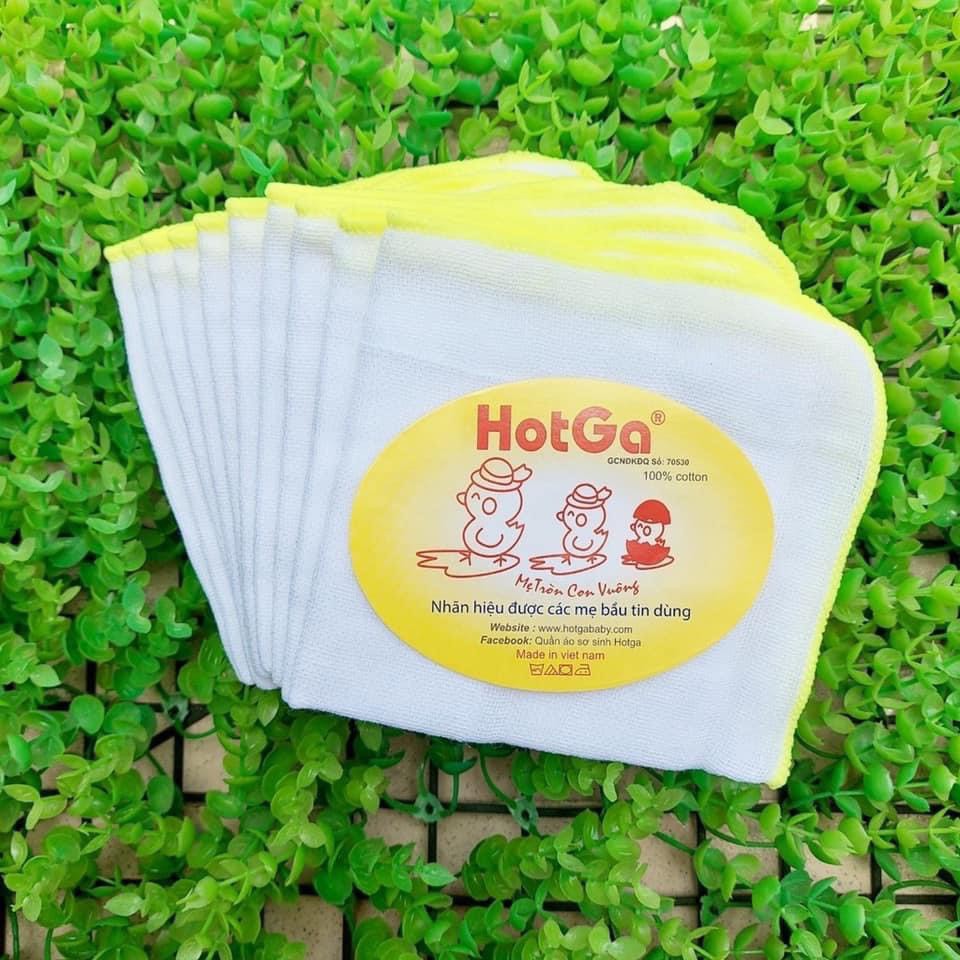 Khăn sữa Hotga 4 lớp 25x28cm