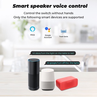 Công tắc điều khiển từ xa Smatrul dùng giọng nói thông minh Alexa Google kết nối WiFi