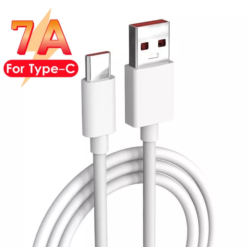 Dây Cáp Sạc Nhanh 0.25-2M 7A Type C/ USB