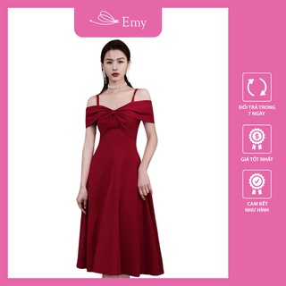 Đầm váy trễ vai dự tiệc tiểu thư Thời Trang Emy 80094