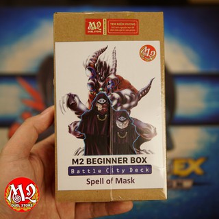 Hộp thẻ bài Yugioh M2 Beginner Box Lite chính hãng -Battle City Deck Speed Duel- Spell of Mask - Bản thu gọn chỉ gồm bộ