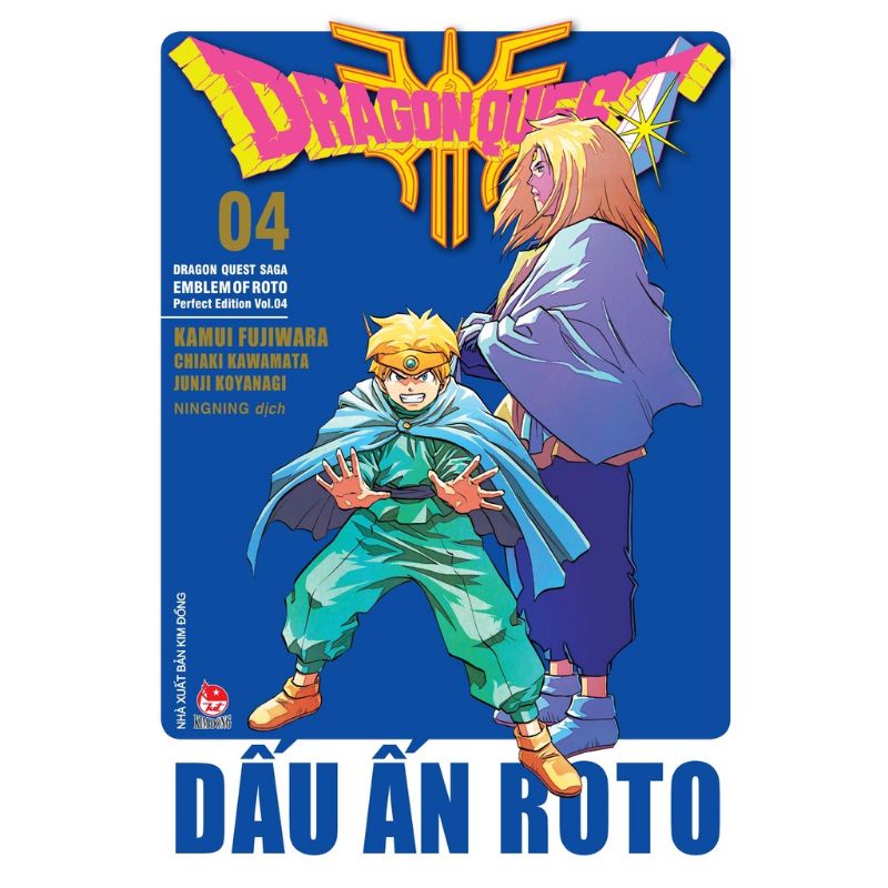 Truyện tranh - Dragon Quest - Dấu ấn Roto - Tặng Kèm Bookmark PVC