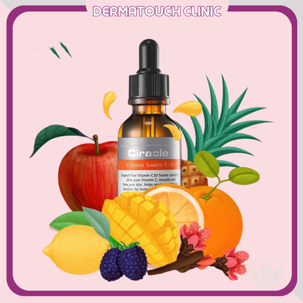 ✅[Chính Hãng] Vitamin C 20 Source Ciracle dưỡng trắng da