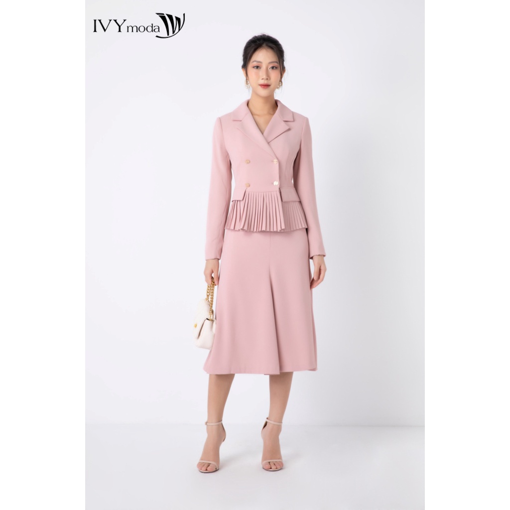 Áo vest nữ dáng peplum IVY moda MS 67M6904
