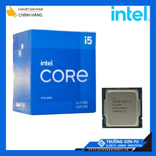 Mua CPU Intel Core i5 11400 (2.6GHz turbo up to 4.4Ghz  6 Cores 12 Threads  12MB Cache  65W) | Full Box Nhập Khẩu