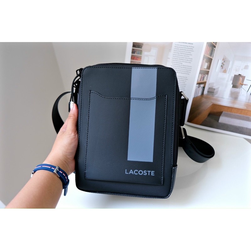 Túi đeo chéo nam Lac0ste chuẩn xịn bao chất