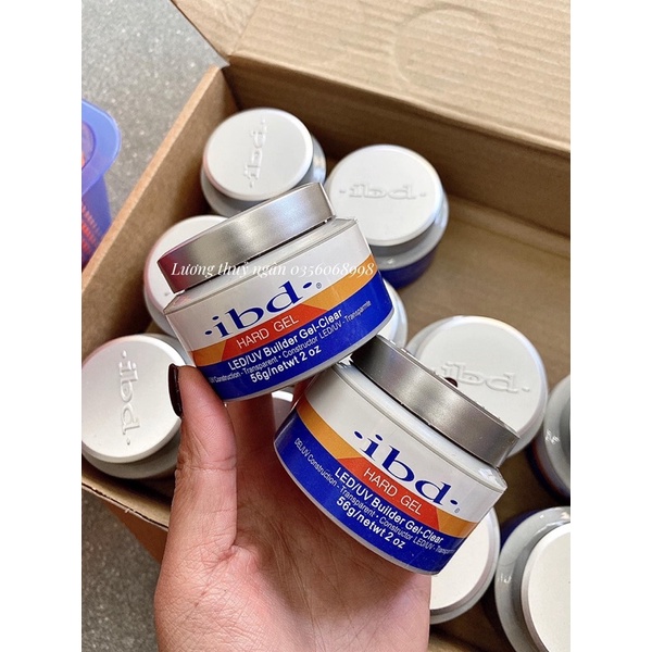 Gel Đắp Móng IBD Lạnh Không Nóng Chính Hãng 56g