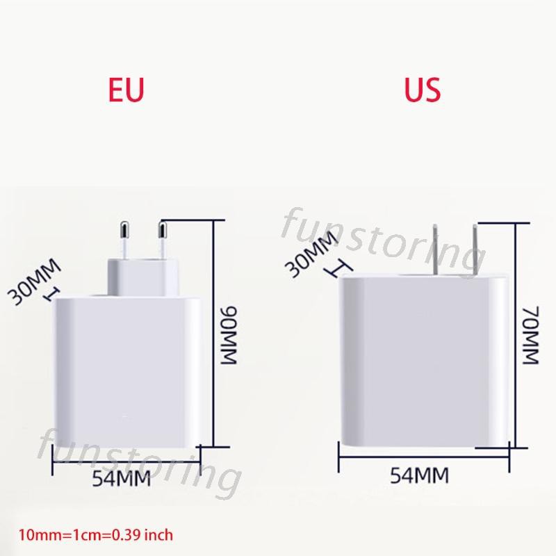 Củ Sạc 3 Cổng Usb 2.4a Cho Điện Thoại / Máy Tính Bảng / Pc