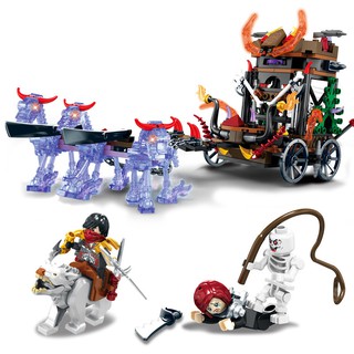 (CÓ SẴN) Lắp ráp Lego SD3301 Ghost Tribes Ghost Horse Carriage Cỗ Xe Ngựa Ma Quái CUỘC ÁP TẢI CỦA BINH ĐOÀN BÓNG MA