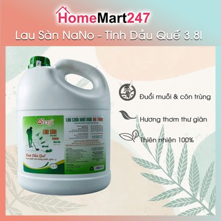 Nước Lau Sàn Tinh Dầu Quế Thiên Nhiên 3.8L