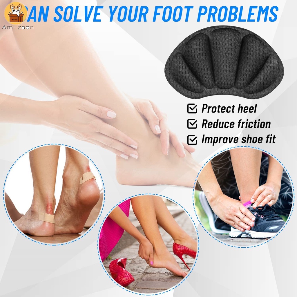 Miếng Lót Giày Cao Gót Bằng Sợi Microfiber Tự Dính