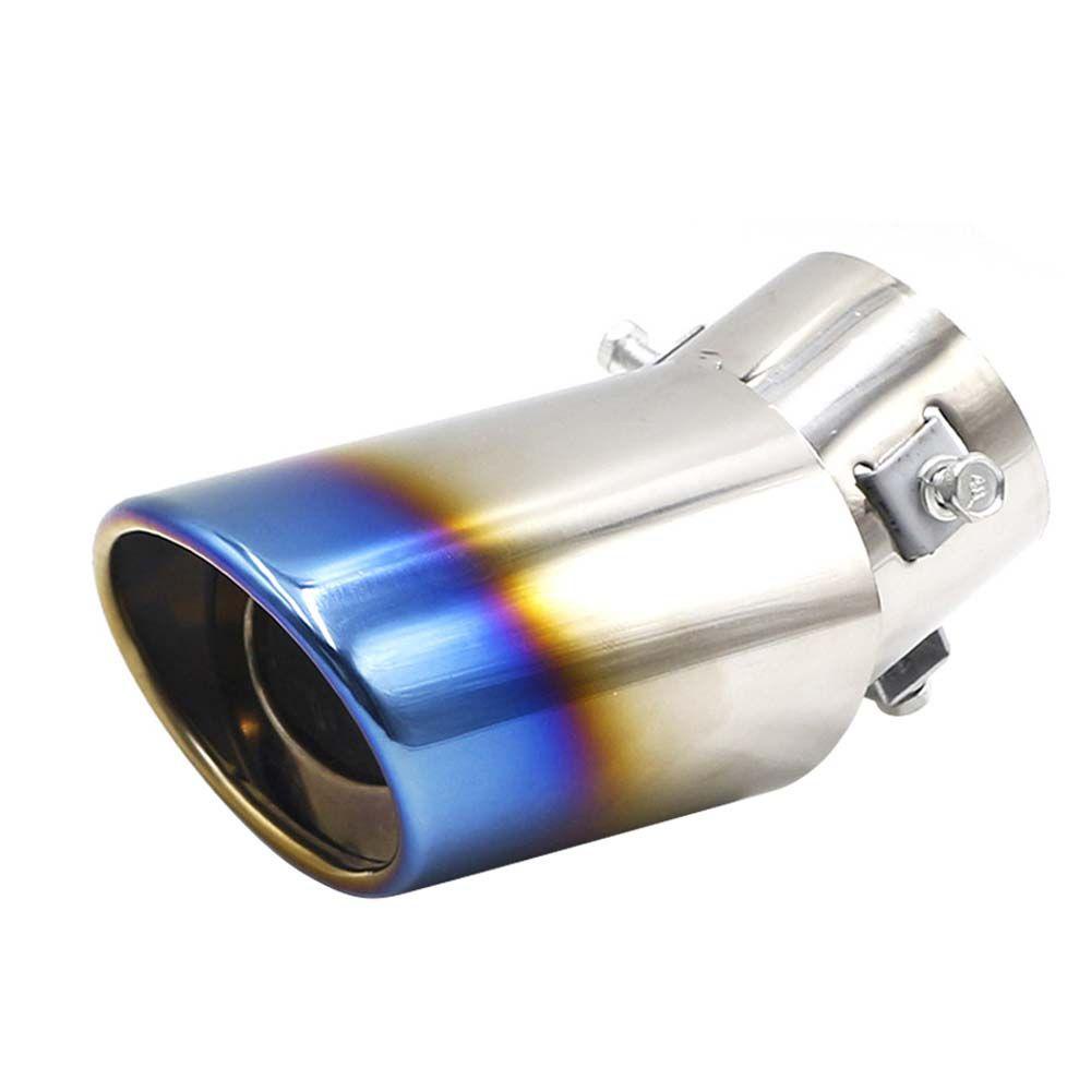 Ống Xả Khí Thải Giảm Thanh Bằng Thép Không Gỉ Mạ Chrome Cho Xe Hơi