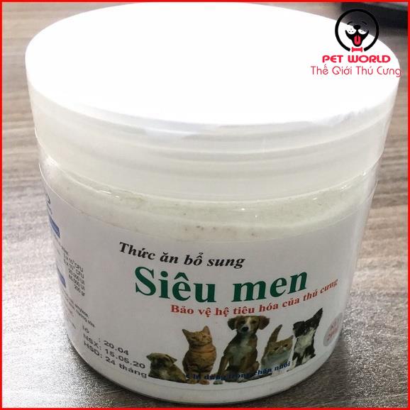 Thức Ăn Bổ Sung Siêu Men - Bảo Vệ Hệ Tiêu Hóa, Phục Hồi Hệ Men Sau Bệnh (đặc biệt Parvo) Cho Chó Mèo