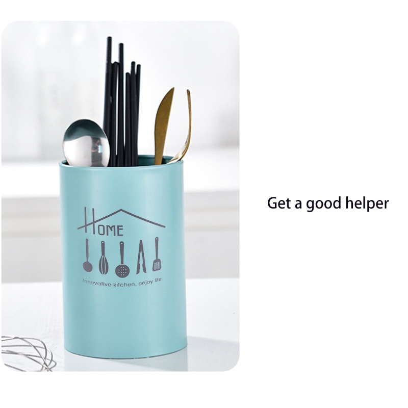 Giá Đỡ Đũa Muỗng Hình Trụ Tiện Dụng