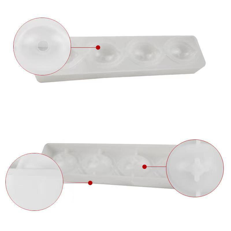 Khuôn silicone 6 Ngăn Làm Bánh Tạo Hình Quả Chanh Độc Đáo