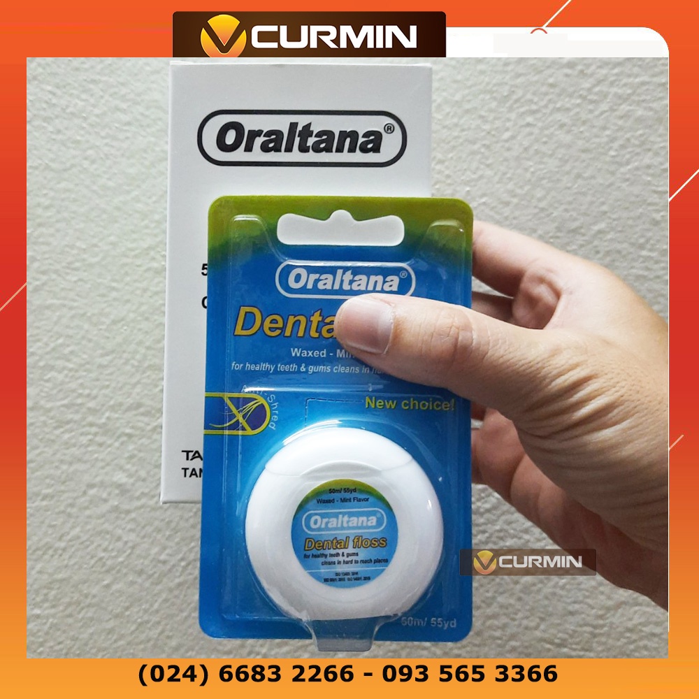 6 vỉ chỉ nha khoa Oraltana đa sợi cuộn dài 50m