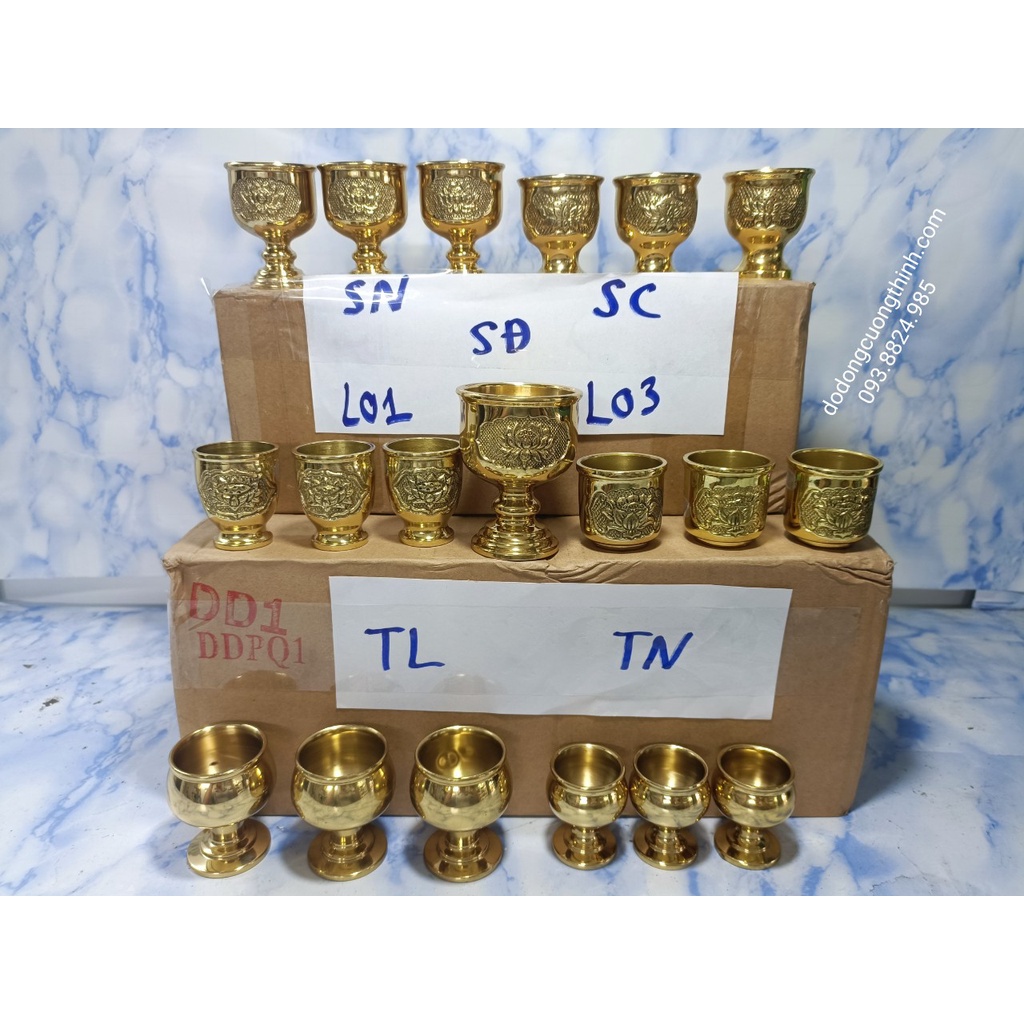 Ly đồng thờ cúng