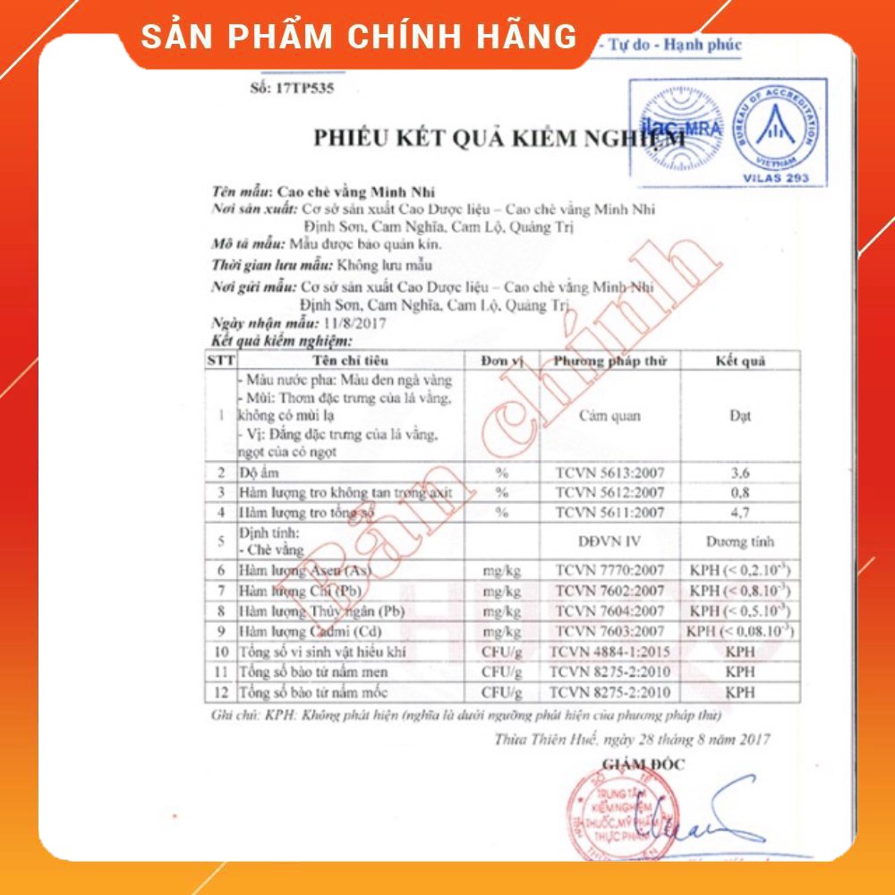 Cao chè vằng lợi sữa Minh Nhi Hộp 200gr