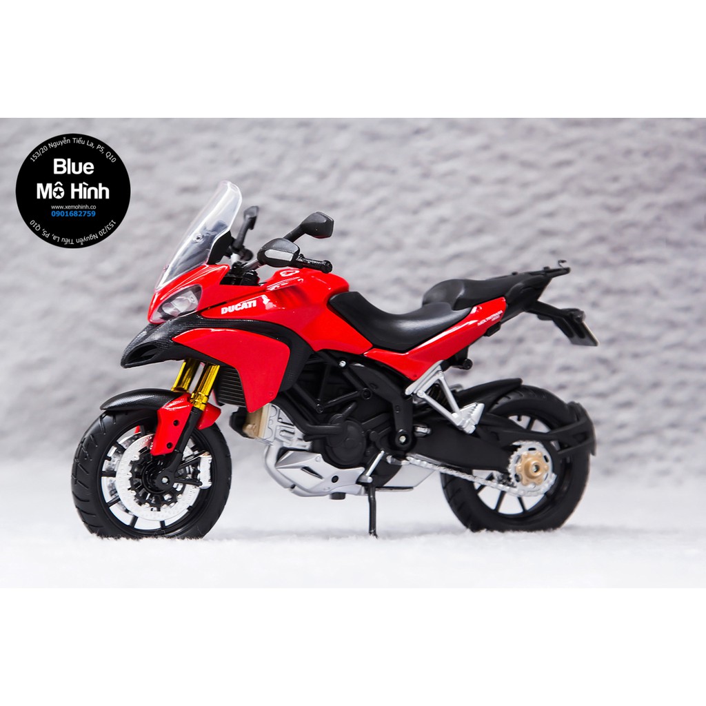 Blue mô hình | Mô hình xe mô tô Ducati Multistrada 1:12