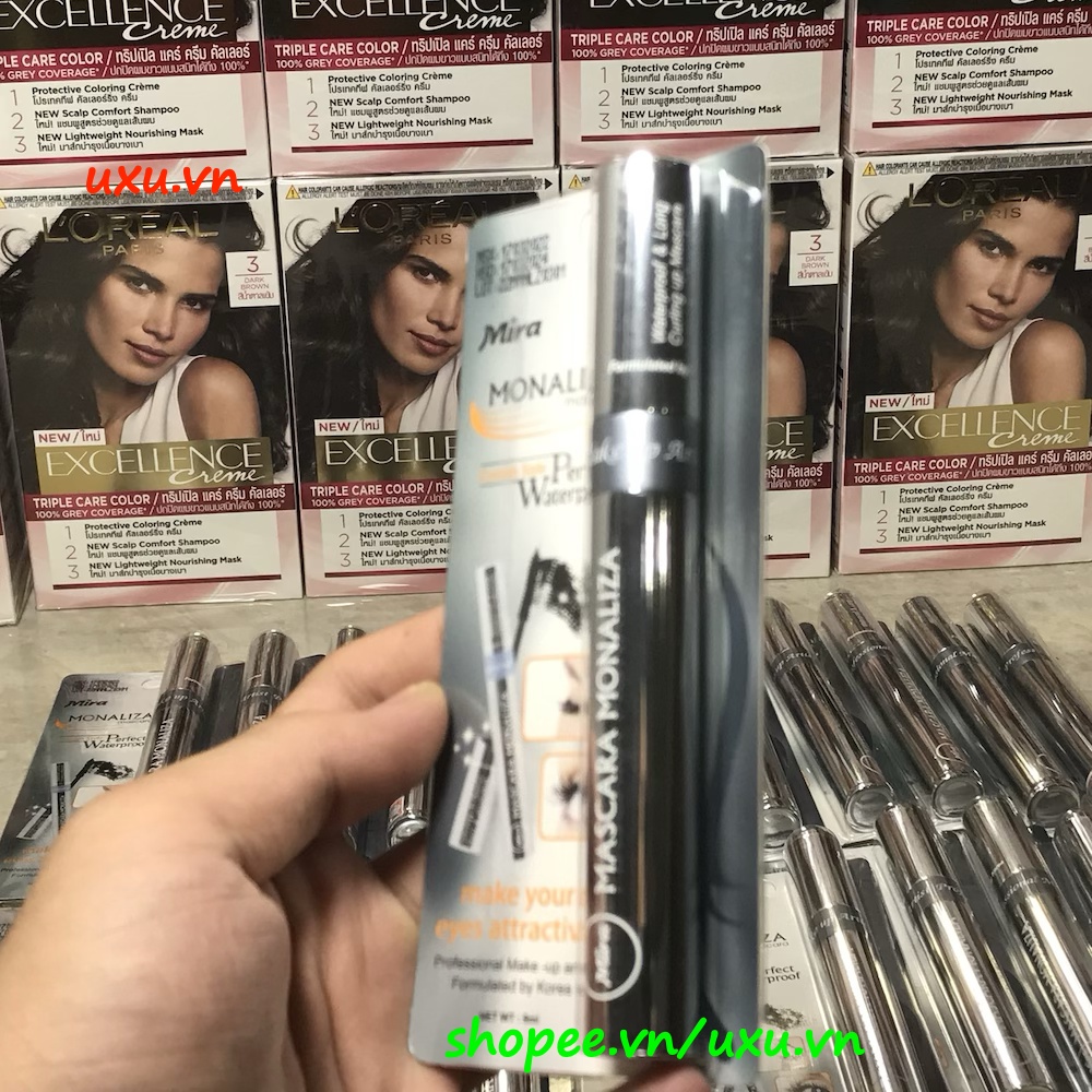 Mascara 9Ml Mira Monaliza Làm Dài Và Cong Mi Không Lem, Không Trôi, Với uxu.vn Tất Cả Là Chính Hãng.