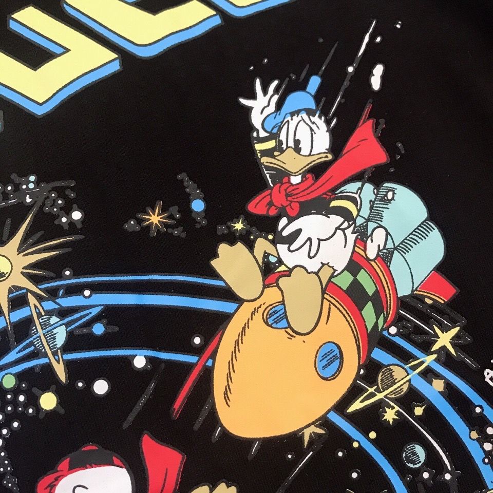 Bộ Quần Áo Gucci In Họa Tiết Hoạt Hình Chất Lượng Cao Thời Trang Cho Bé Trai Và Gái