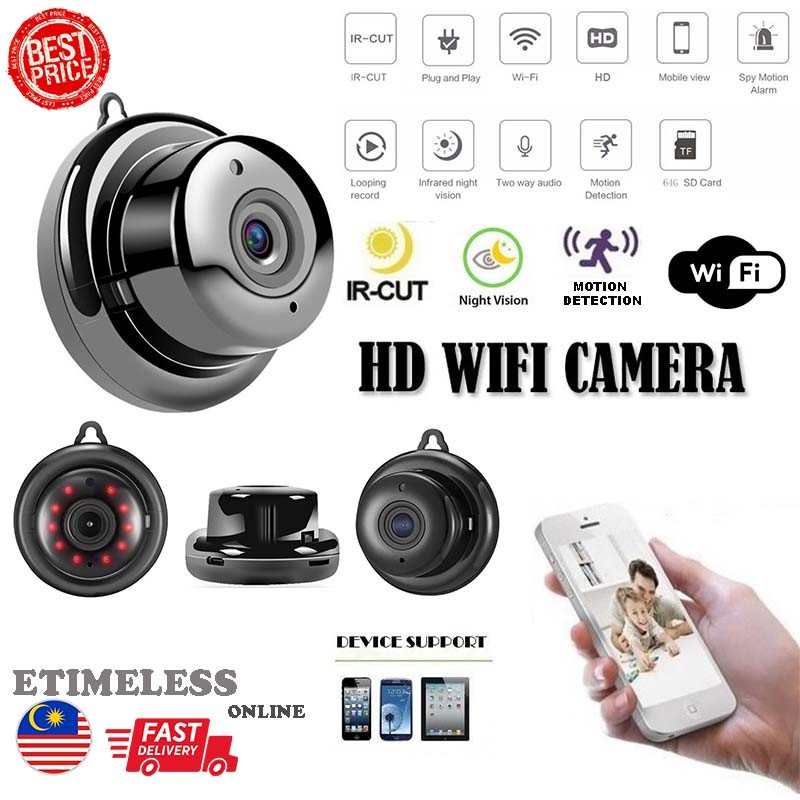 Camera An Ninh Không Dây Wifi V380 1080P 1.44mm 3D 360 Độ Chất Lượng Cao | BigBuy360 - bigbuy360.vn