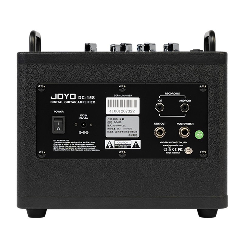 [Chính hãng] Joyo DC-15S - Loa Guitar Điện Joyo DC-15S Kèm Footswitch có Bluetooth