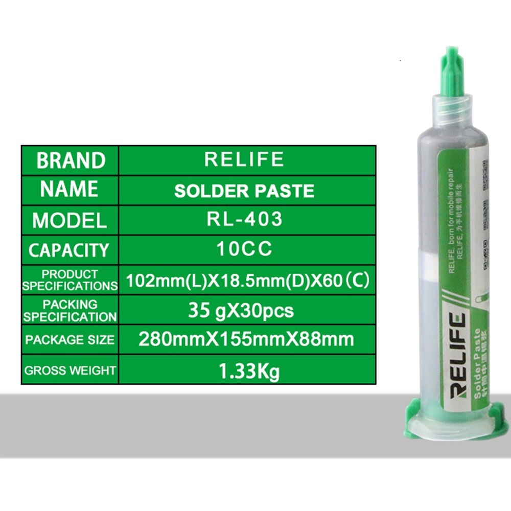 Chì ống Relife RL-403S 10cc