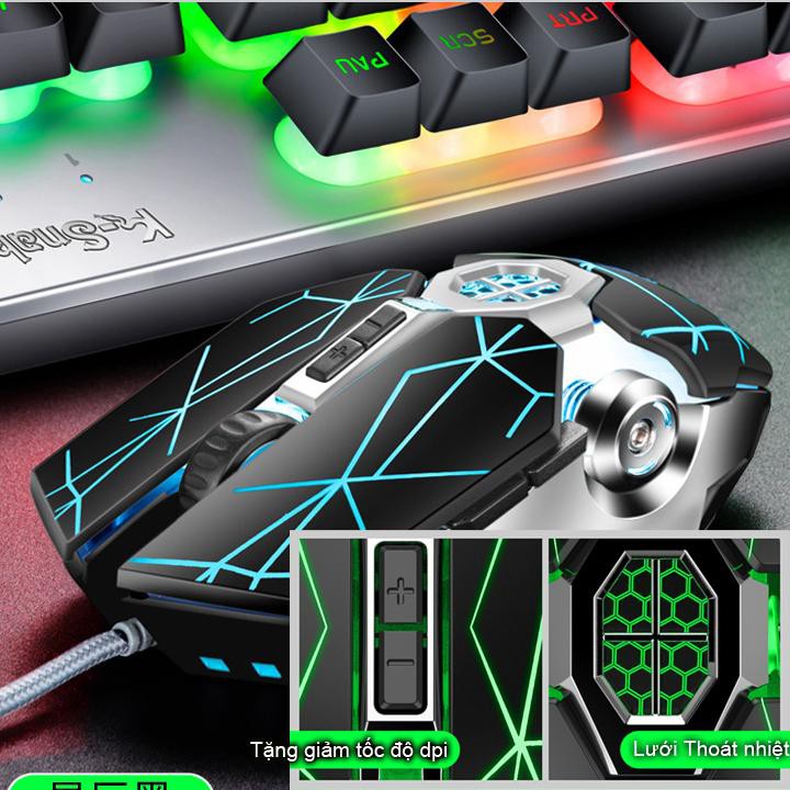 COMBO Bàn phím giả cơ YOOGOO G92 & Bộ Chuyển Đổi FREEWOLF G5 + Chuột chuyên game K-SNAKE Q7 BF00126 (Tặng Kèm Lót Chuột) | BigBuy360 - bigbuy360.vn