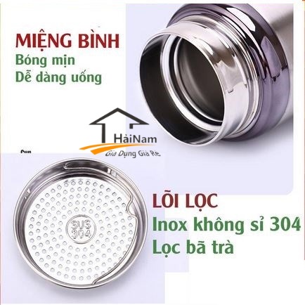 Bình nước giữ nhiệt kim cương nóng lạnh chất liệu inox 304 cao cấp,bình giữ nhiệt đựng nước thể tích 1000, 1200, 1500 ml