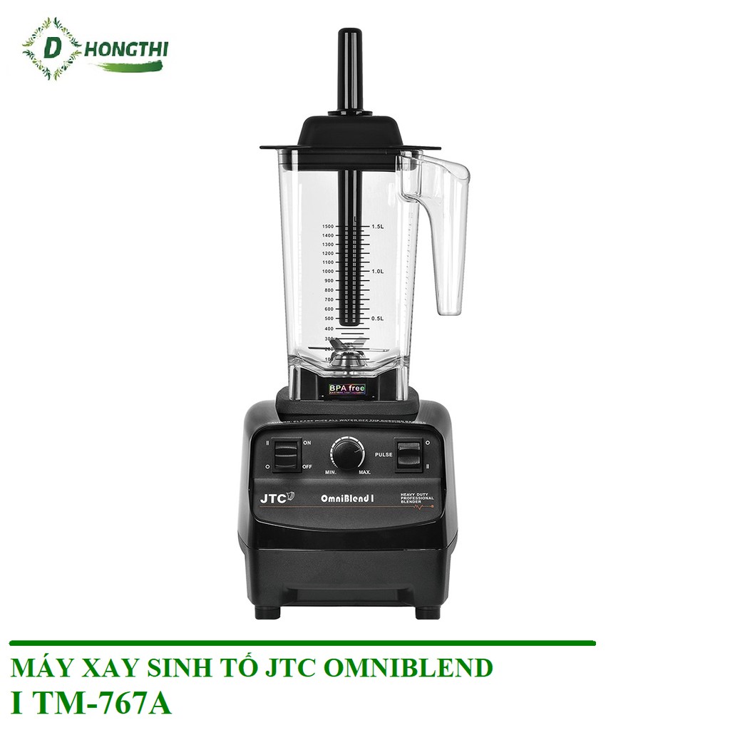 Máy xay sinh tố công nghiệp cơ JTC OmniBlend I Moni 767A TM MÀU ĐEN- Nhập Khẩu Chính Hãng