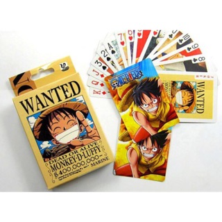 Bộ bài onepiece WANTED 54 ảnh khác nhau