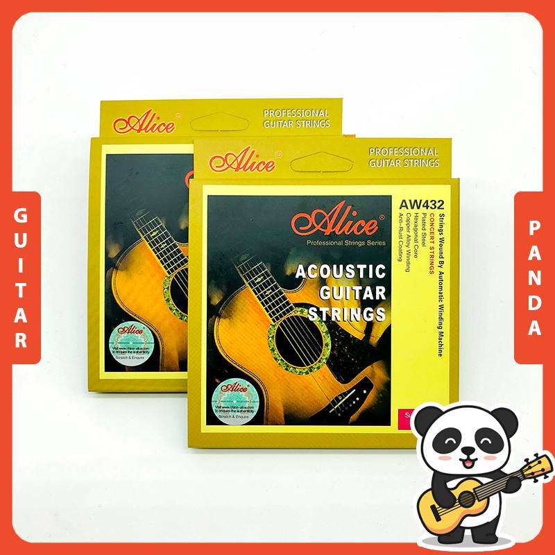 Dây Đàn Guitar Acoustic Alice AW436 AW432 A406 | Guitar Panda
