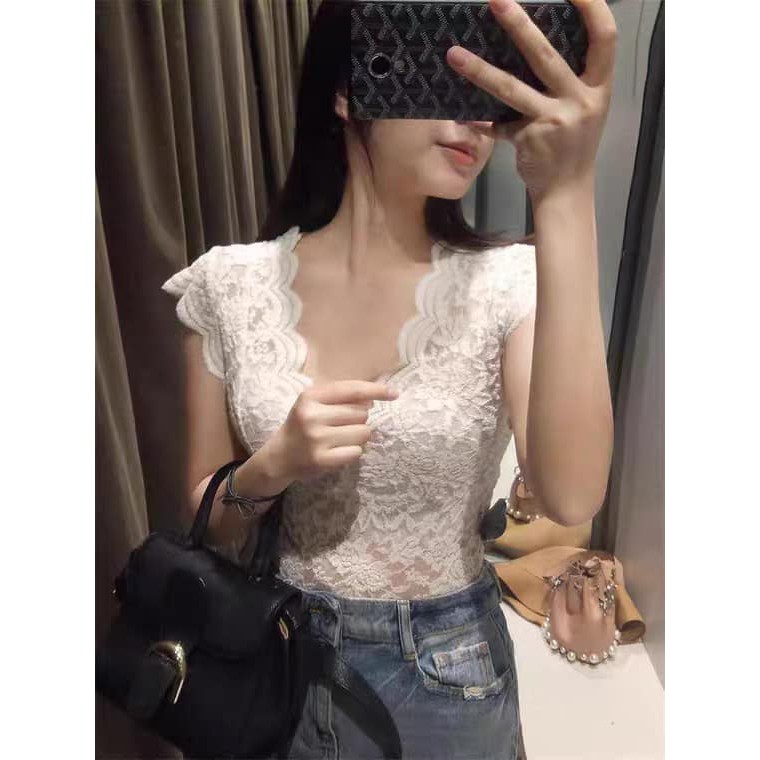Áo ren bodysuit ZR xuất xịn có sẵn | BigBuy360 - bigbuy360.vn