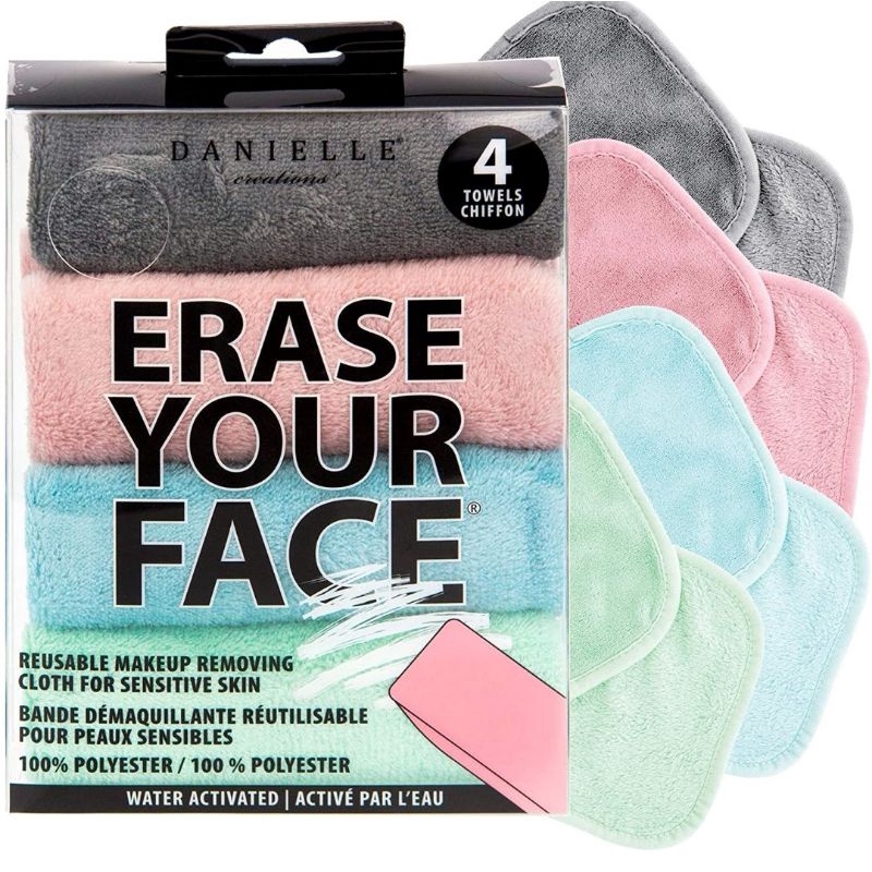 Khăn tẩy trang chỉ dùng nước Danielle Erase your face