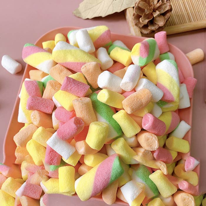 Kẹo bông Marshmallow dẻo xốp mịn ngon khó cưỡng | Ăn Vặt Jamay Food