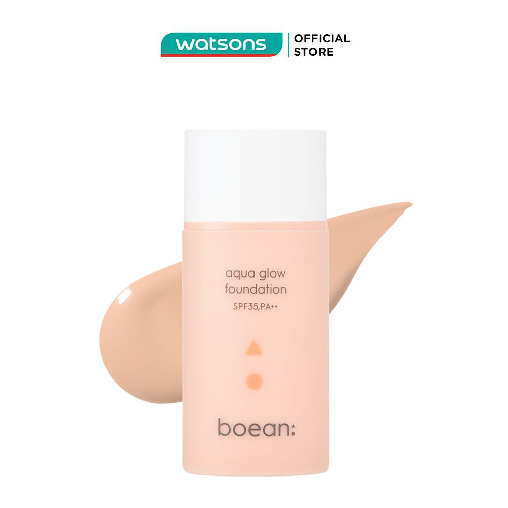 Kem Nền Boean Aqua Glow Foundation SPF35 PA++ 35ml