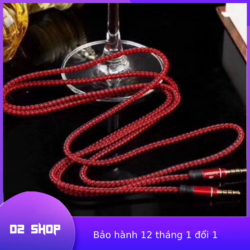 [Xả hàng tết] Dây cáp âm thanh AUX-04 Earldom Jack Kết Nối Chân 3.5 Lấy Âm Thanh Video Audio Lấy Nhạc Ra Loa Oto